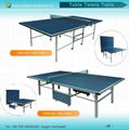 ITTF Foldable Indoor Table Tennis Table 4