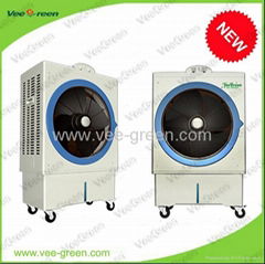 Plastic Mobile Evaporative Swamp Cooler with Knob Control