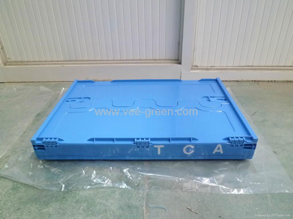 Folding Plastic Crate for Storage Use 3