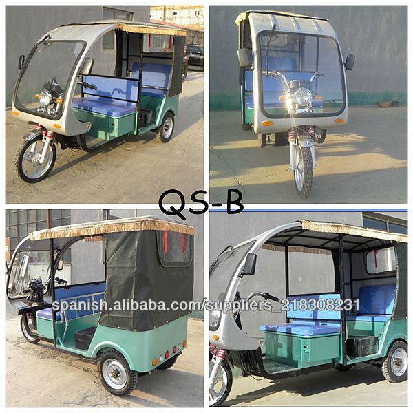 eco friendly battery operated electric auto rickshaw