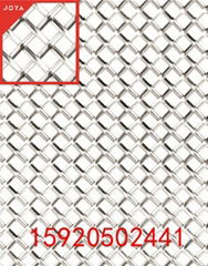 Metal wire mesh fabrics