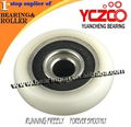 plastic sliding door hanging bearing wheel