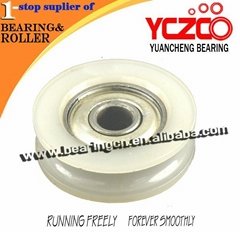 plastic heavy duty sliding door rollers wheels from china