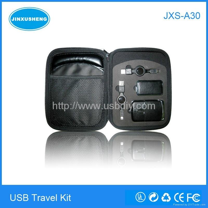 high end promotional gift usb travel kit for computer