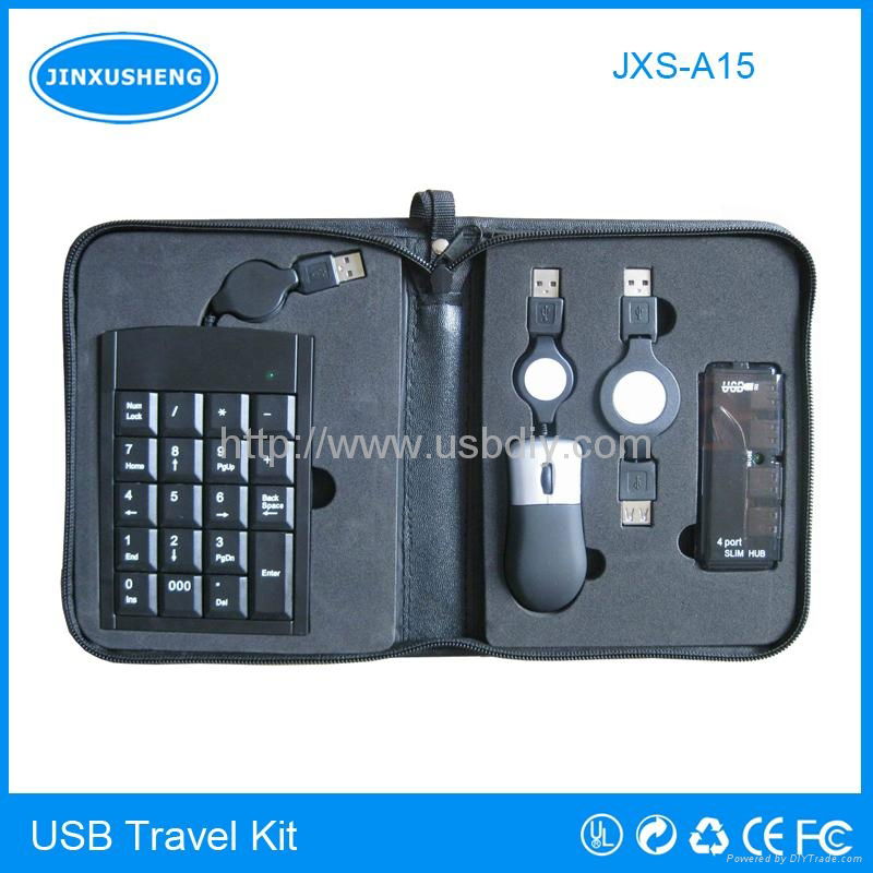 Employee benefits gift usb travel kit 