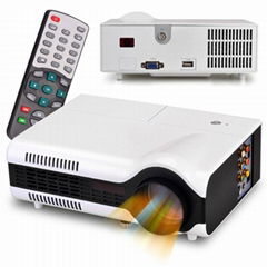 LED projector Full HD Portable LED ProJector 1080P For Home Theater support HDM