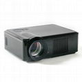 2500Lumens Full HD 3D Portable Pico LED Projector 1080P For Home Theater Cinema, 2