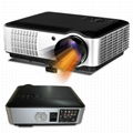 High Brightness 2800Lumens WXGA 1280x800 Home Theater Digital 1080P HD 3D Video 