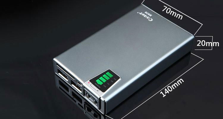 Cager power bank for iphone5 10000mAh Built-in SD card reader 2