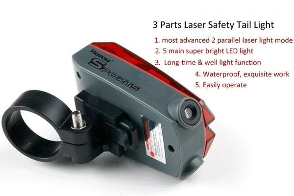Hot Selling LED Bicycle Laser Light Best Selling In China SG-BL01 3