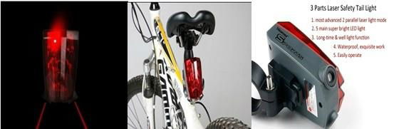 Hot Selling LED Bicycle Laser Light Best Selling In China SG-BL01 4