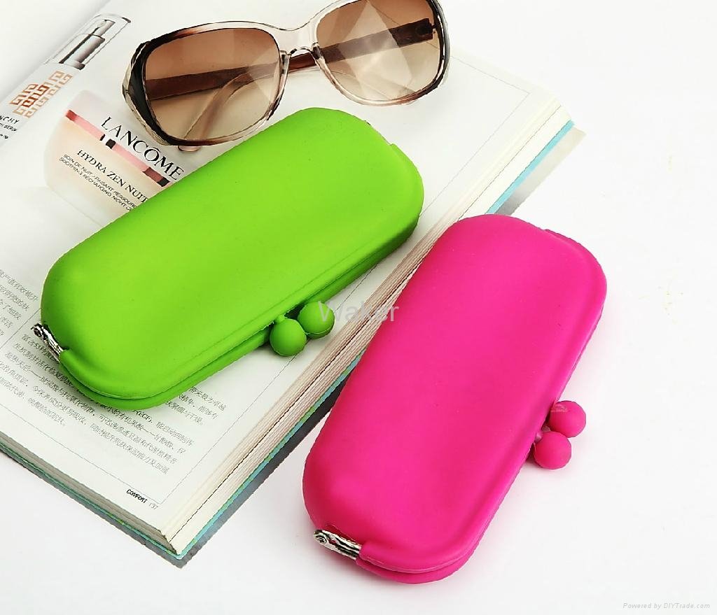 hot sale popular multi-functional silicone wallets and purses 2