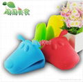 heat resistance silicone oven mitts and pot holders