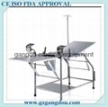 GD-B04 Stainless steel portable labor maternity delivery bed 1