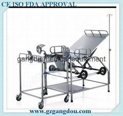 GD-B02 Stainless steel comprehensive labor maternity / delivery bed