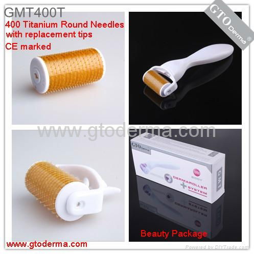 GMT400 derma roller hot sales exchangeable head 3