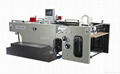 auto stop cylinder screen printing machine 
