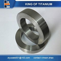 gr2 gr5 6al4v titanium ring stock hot sale