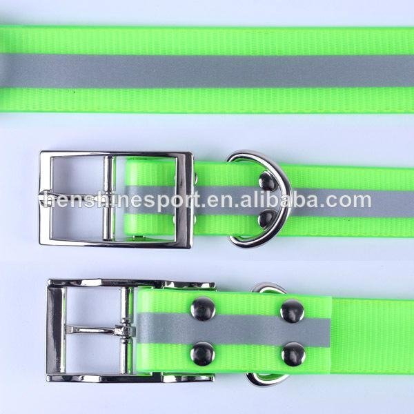 durable bright colorful TPU dog collar 2