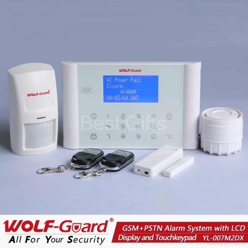 Home Automation Wireless GSM PSTN Dual Network Home Auto Dialer Security Alarm