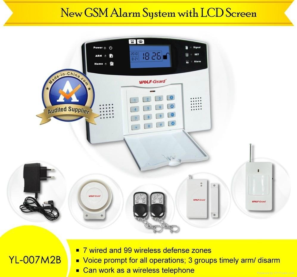 Home Automation gsm wireless home burglar security alarm system