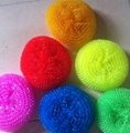 plastic mesh cleaning ball