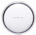Round Microwaveable Pyrex Glass Lid