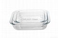 Pyrex Borosilicate Glass Casserole Baking Dish Heat-Resistant 1000ml 1