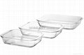Pyrex Borosilicate Glass Casserole Baking Dish Heat-Resistant 1000ml 5