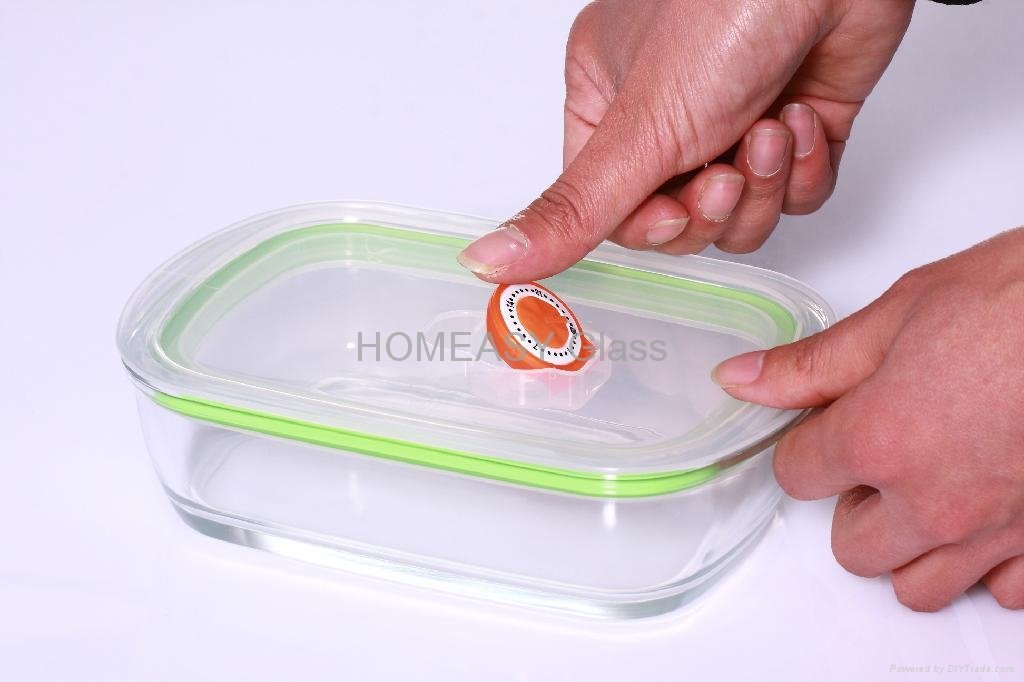 Square Borosilicate Glass Baking Dishes Tray With Lids Safe For Microwave 3