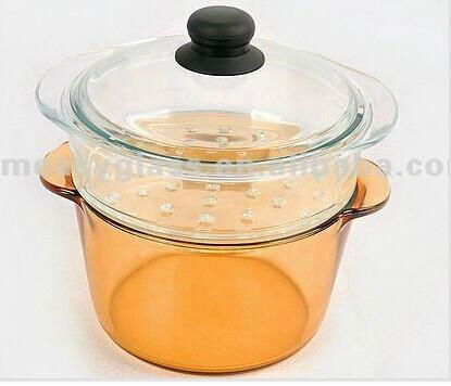 borosilicate glass Pyrex food steamer 2