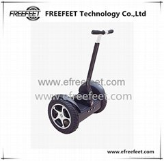 Two wheel electric solowheel unicycle