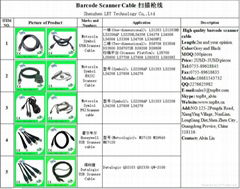 Barcode scanner cable 