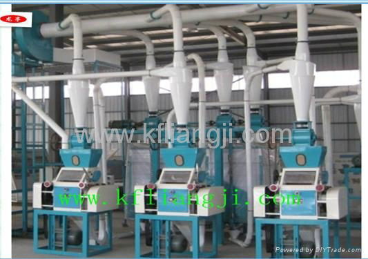 complete wheat flour milling machine 