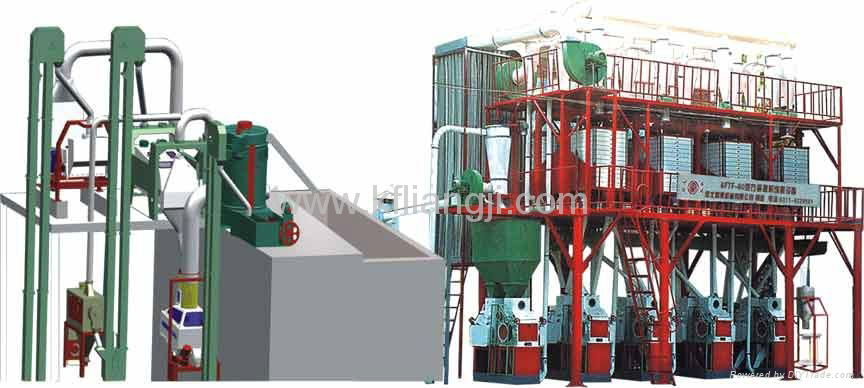 complete wheat flour milling machine  2