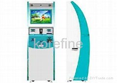 17'' touch screen payment kiosk with receipt printer