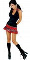 2014 New Arrived Hot Sales School Girl Skirt Sexy Costumes  3