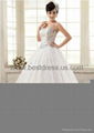 New white/ivory Organza wedding dress Bridal Gown New ModelFashion Wedding Dres  4