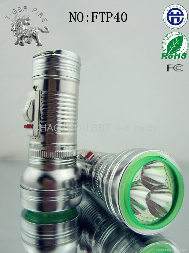 iron 1led torch flashlight sell well in Africa made in China