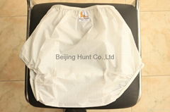 kids waterproof pants pvc plastic pants white PVC PEVA baby plastic pants