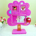 apple tree style plastic photo frame