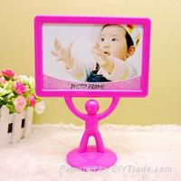 super man plastic photo frame