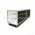 Aluminium Frame Extra Vision Showcase Counter 4