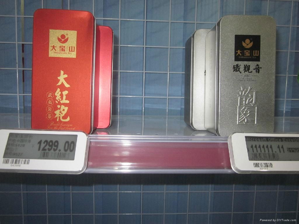 China 2014 New product Low power electronic shelf label esl management system