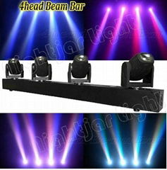 4in1 LED Moving Head Beam Light With 4 Pcs 10w White Leds Or 4 Pcs RGBw Leds