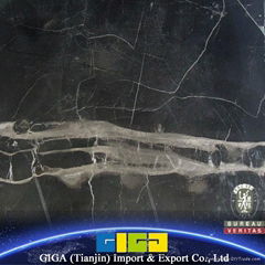 hot sale GIGA natural black 16mm marble slab