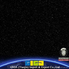 GIGA natural China 22mm polished black granite slab