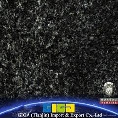GIGA natural Chinese 22mm polished black granite slab