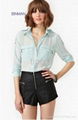 Ladiess fashion  Zip Blouse 1