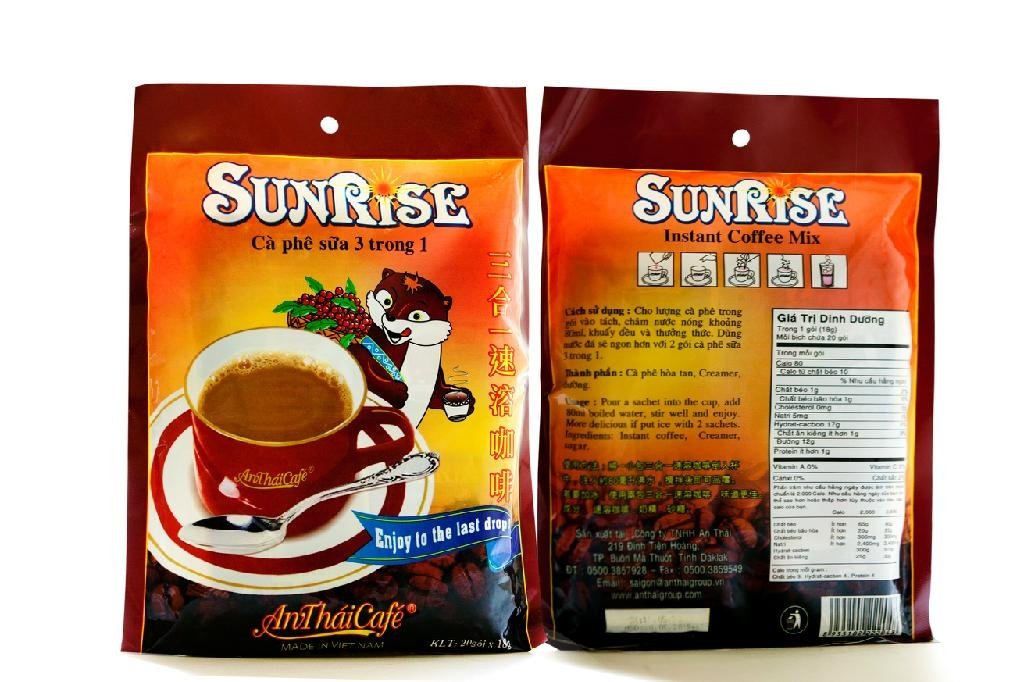 3 in 1 Coffee Mix Of Vietnam (Sunrise) 1